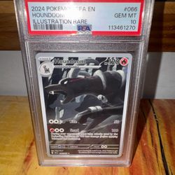 (PSA10) Houndoom  Sv: Shrouded Fable Holo