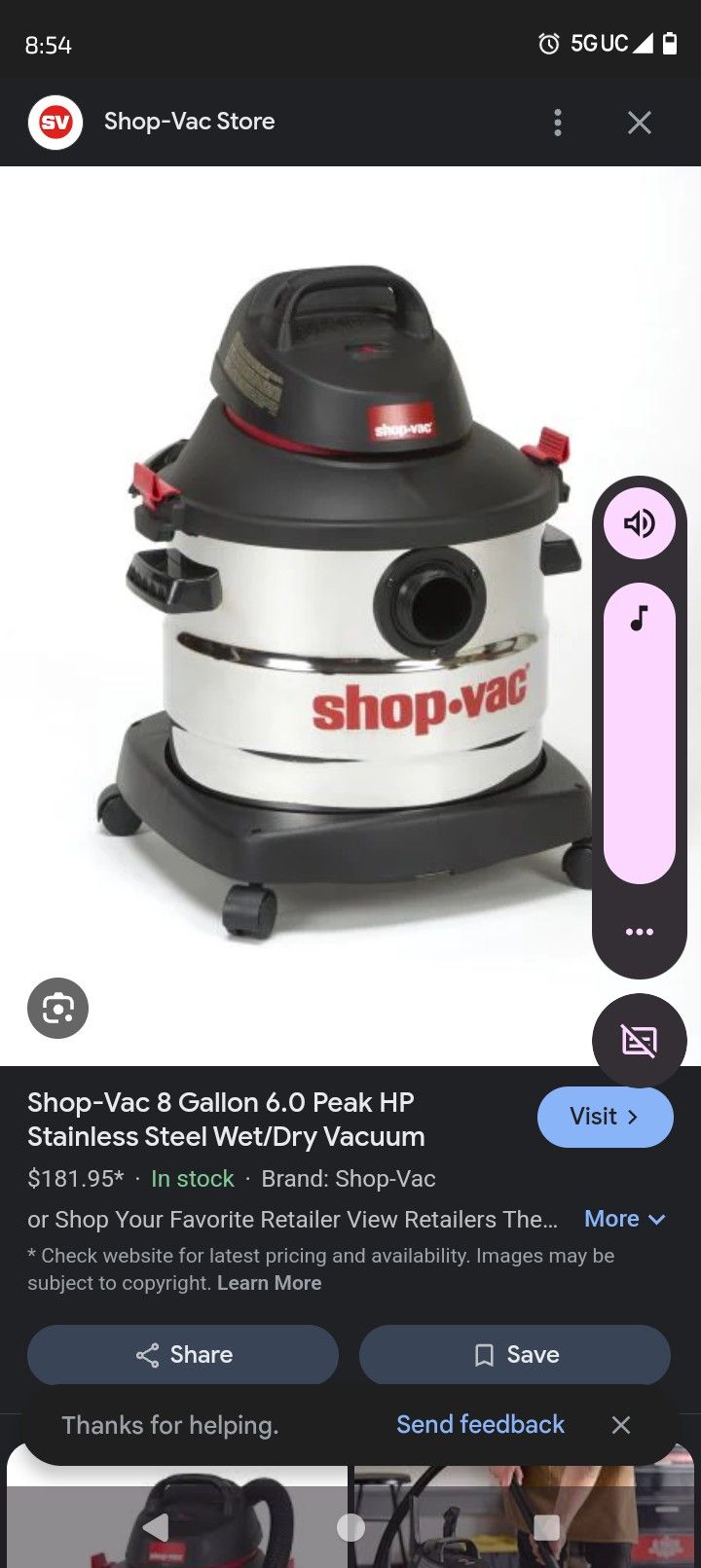 Shop Vac