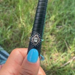 Blue Silver Ring 