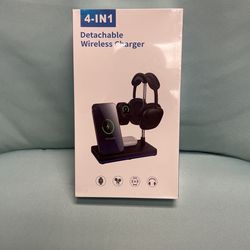 4 In 1 Detachable Wireless Charger 