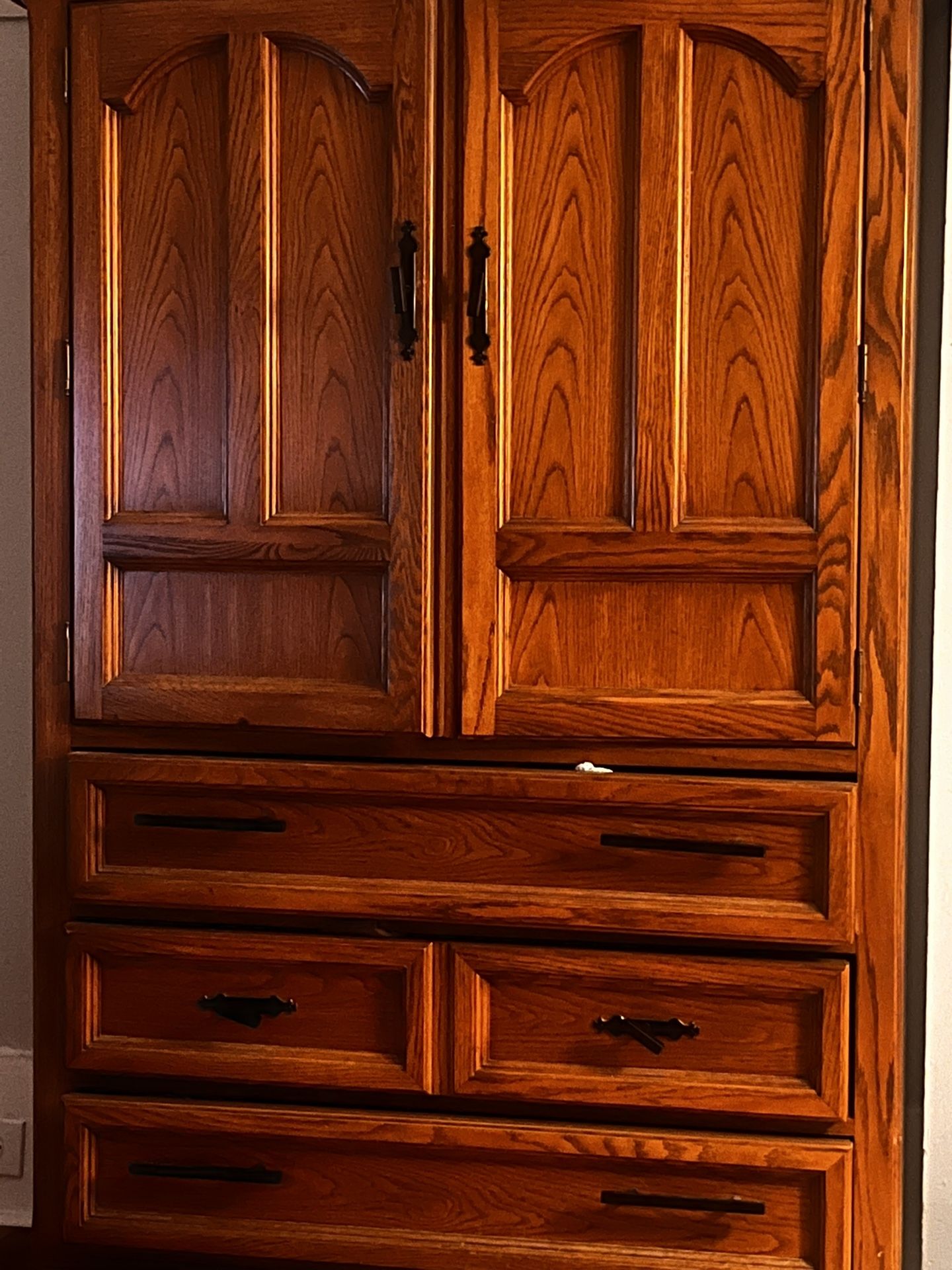 vintage spacious armoire