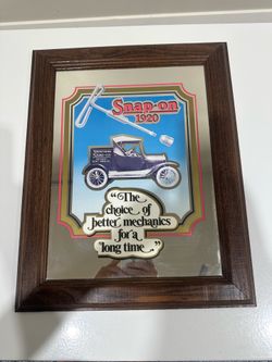 Snap on tool sign