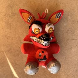 Five Nights At Freddy's Nightmare Foxy Plush 8" Stuffed Toy 2016 Funko