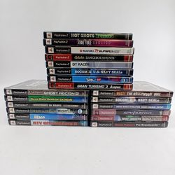 Lot of 20 Sony PlayStation 2 PS2 Games