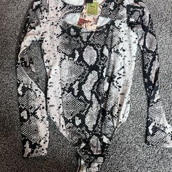 Snakeskin Bodysuit