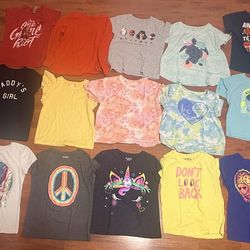 Tee shirts Girl 7-9 year