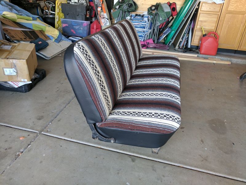 1967 1972 C10 Custom Mexican blanket bench seat for Sale in Mesa, AZ