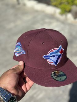 Hat Club Exclusive Merlot Blue Jays 7 1/2