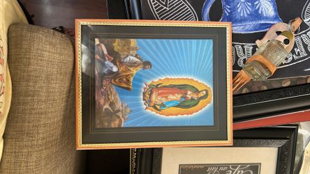 Picture frame of La Virgen