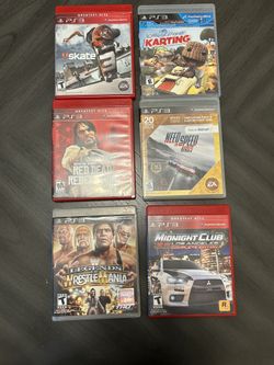 PS3 Video Games $30 Each Or Best Offer