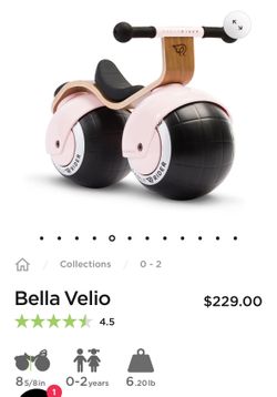 Early Rider Bella Velio Ride-On Balance Bike