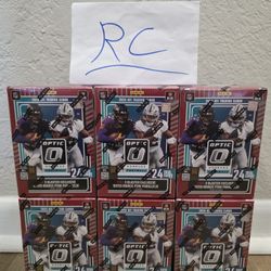 2025 Panini NFL Optic Donruss Football Trading Card Blaster Box