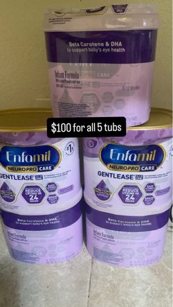 Enfamil NeuroPro Care Gentlease Infant Formula – 5 Tubs