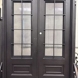 Wrought Iron Door