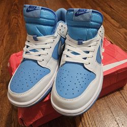 Nike, Dunks, Blue And White, 9.5