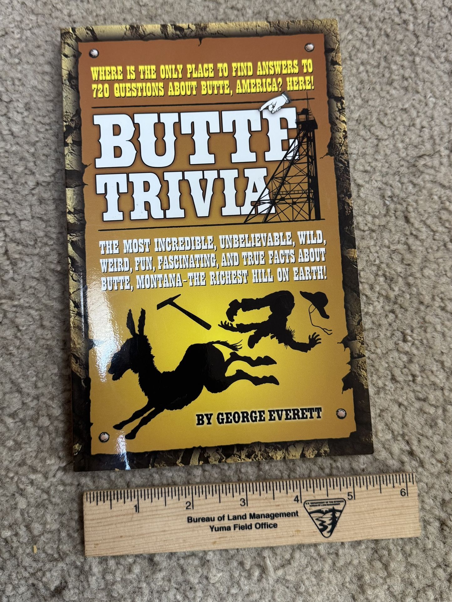 Butte, Montana Trivia Book
