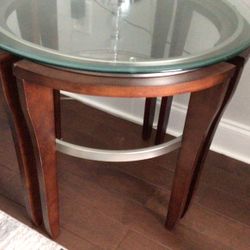 Set Of Two Side Tables 