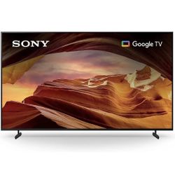 New Open Box Sony 75” X77L Series 4K Ultra HD LED Smart Google TV, KD-75X77L
