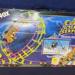 K'NEX Screamin Serpent Roller Coaster 63153 HUGE LOT