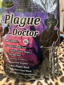 Men’s Plague Doctor costume