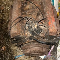 Locked Up 283 Chevy Motor