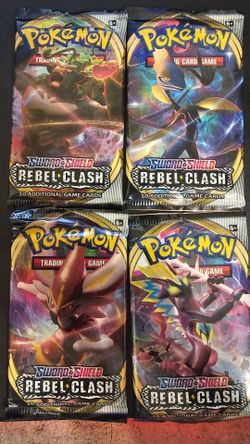 Pokemon Card Game Rebel Clash Booster Packs