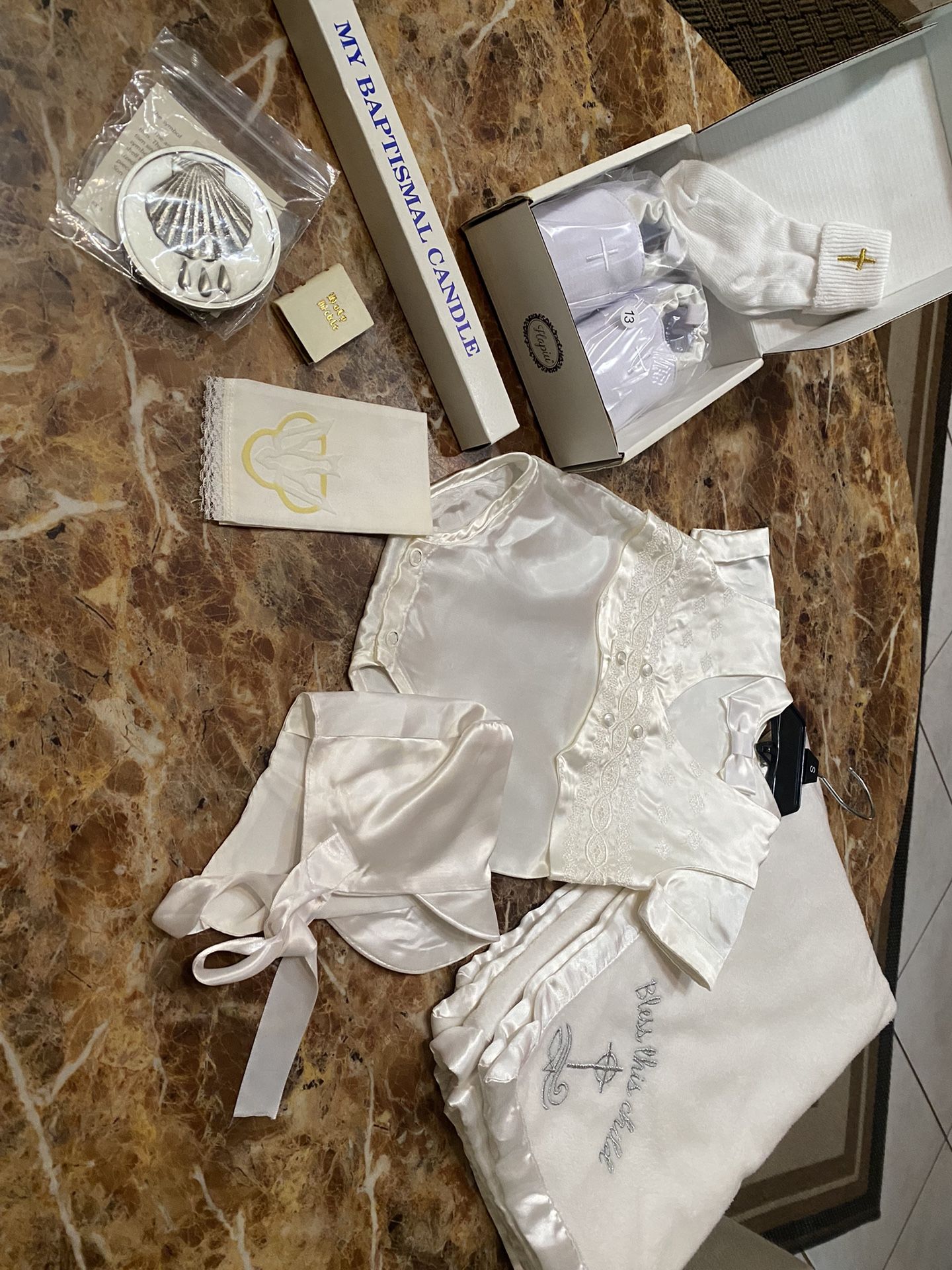New Baptism Set…Includes all You See SELLING TOGETHER ONLY