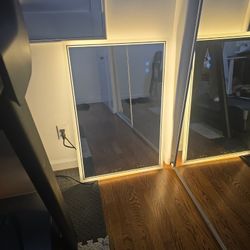 LED Bathroom Mirror, 28x20 