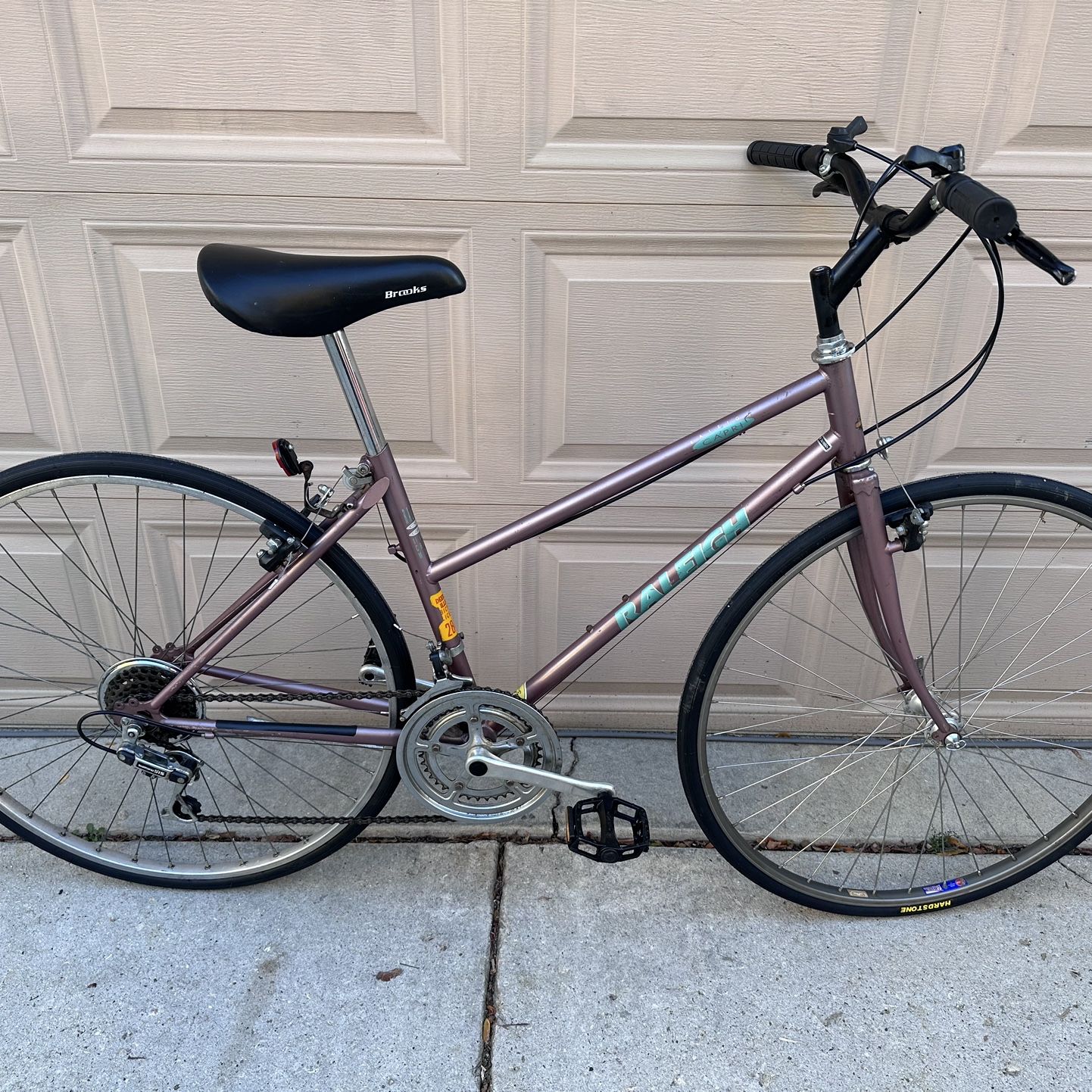 Raleigh Capri Road Hybrid City Commuter Bike Touring Bike Fully