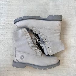 Grey Timberland Boots Size 9
