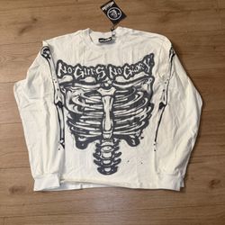 Hellstar Airbrushed Bones Longsleeves