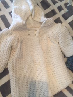 Baby’s sweater coat