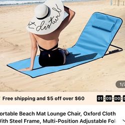 2 Beach Chairs… New Never Used