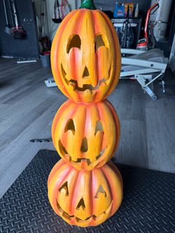 4 1/2 ft pumpkin home decor