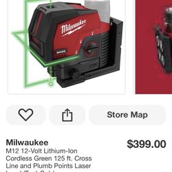 Laser Leveler Milwaukee 