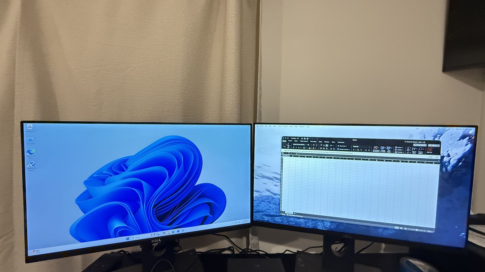 2 Dell Monitors