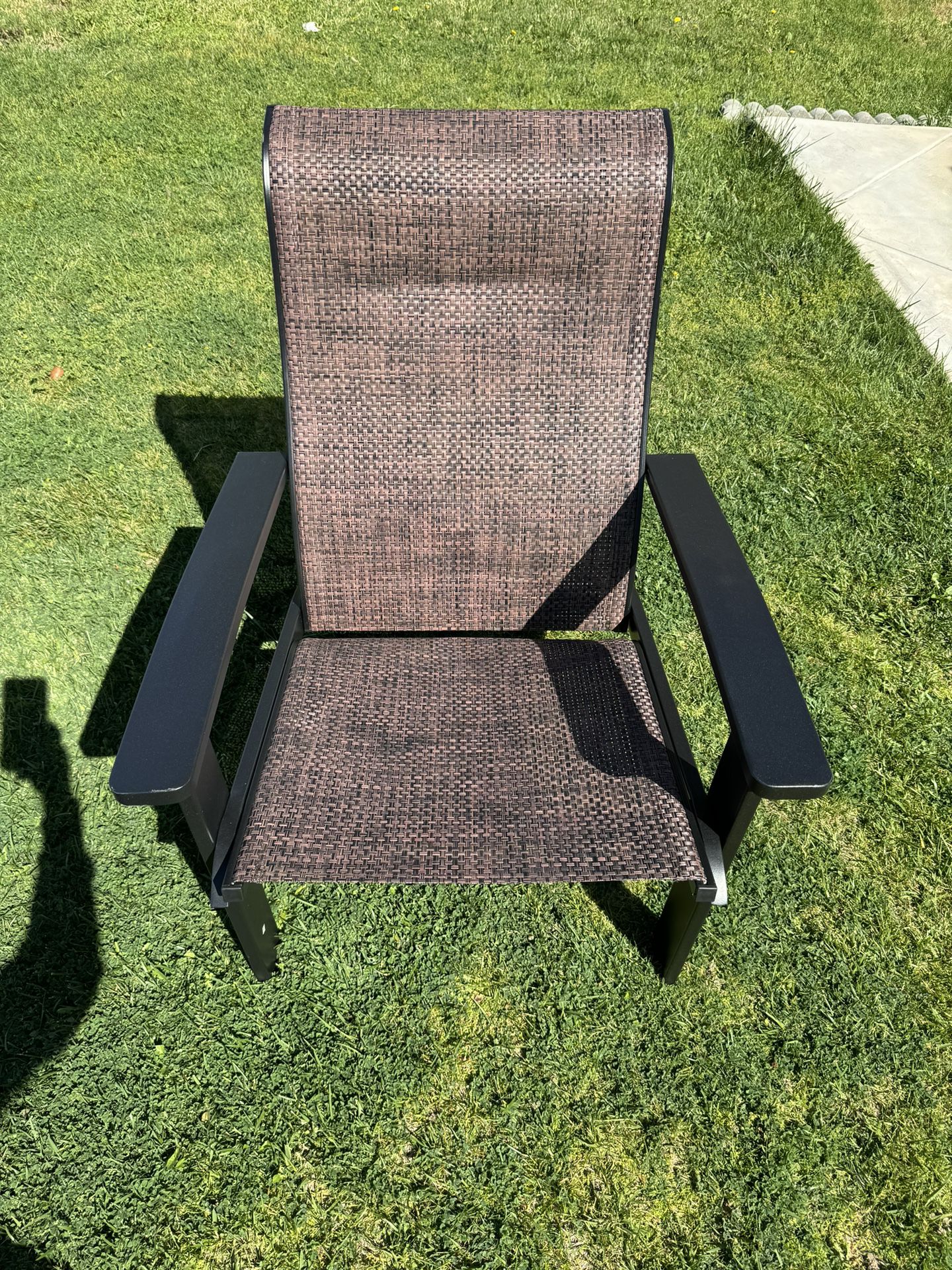 Adirondack Chair, Weather-Resistant Outdoor Furniture Lawn Chair New!