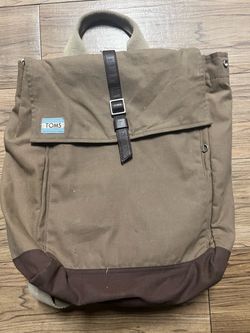 TOMS Canvas Backpack