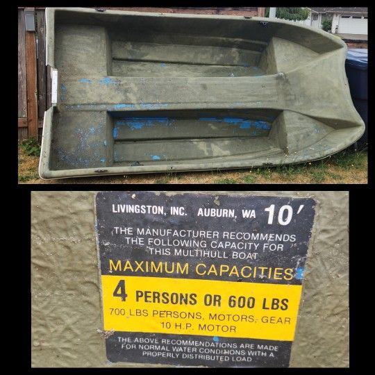 10' Livingston Boat