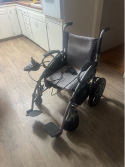 Motorized Vive Mobility power wheelchair