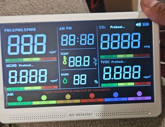 16 in 1 air quality monitor
