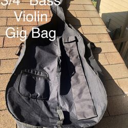 Bass Violin Case - Left-Handed
