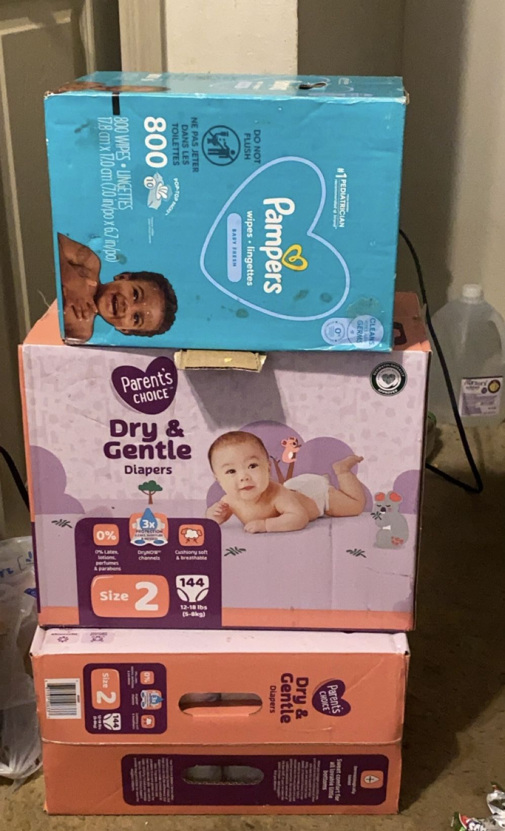 Wipes And Diaper Bundle 