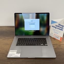 16" MacBook Pro Touchbar 500GB SSD*16GB RAM*2.6Ghz Intel 6 Core i7