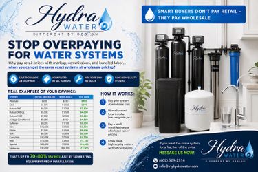 WHOLESALE WATER TREATMENT FOR HOMES AND BUSINESSES