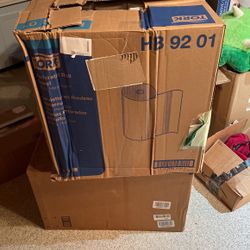 Tork HB9201 Perforated Roll Towels, White, 11 x 6 3/4, 2-Ply, 120/Roll, 30 Rolls/Carton