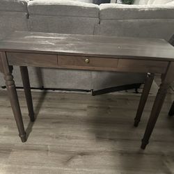 Espresso Sofa Table 