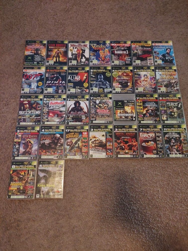 30 XBOX MAGAZINE DEMOS