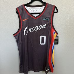 Dimian Lillard #0 Portland Blazers Jersey Size M-XL
