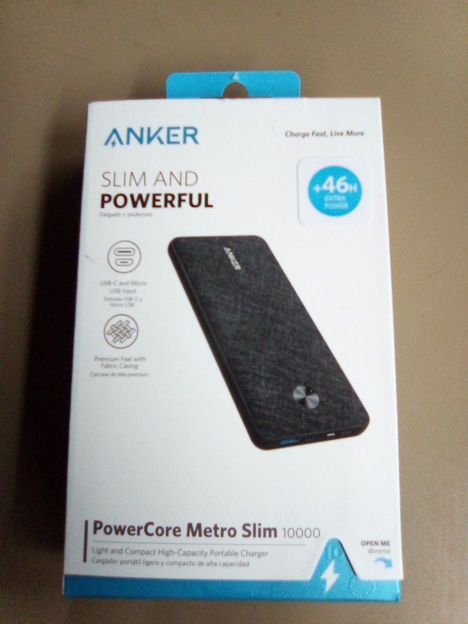 Anker PowerCore Metro Slim 10000 Rapid portable charger